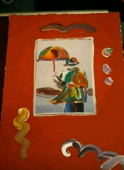 Peter Max original hand signed paint Art and Jewelry Estate Buyers