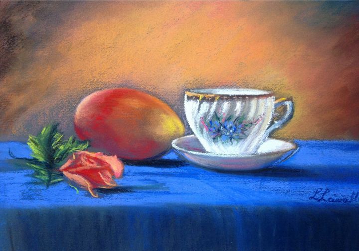 Cup of Coffee Original Watercolor Painting, Rain Watercolor, Autumn  Original Still Life Painting, Fall Original Wall Art, Window Painting. 