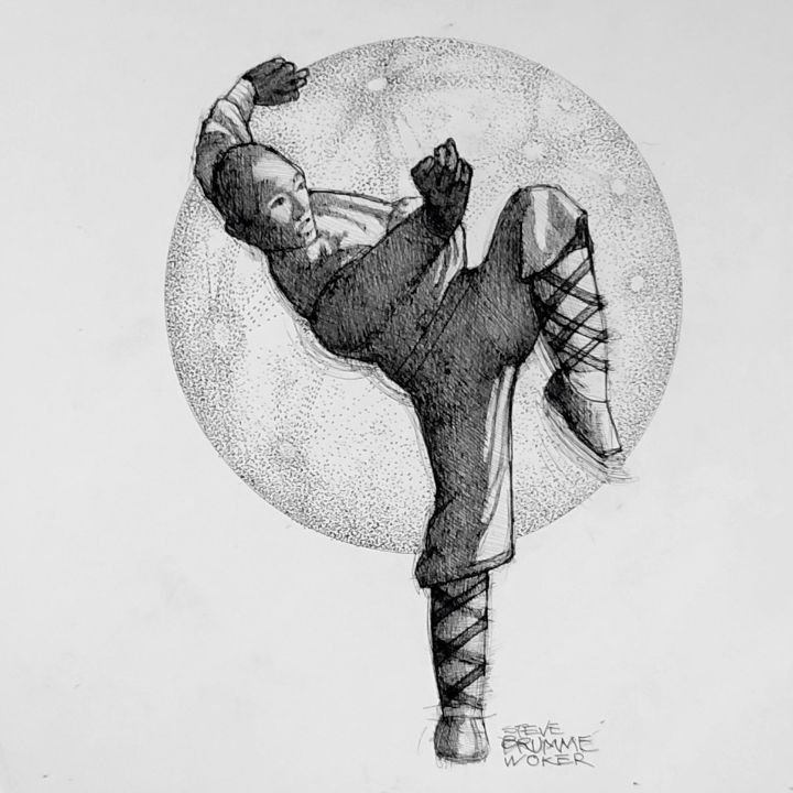 Shaolin Fist Moon - Steve Brumme Woker