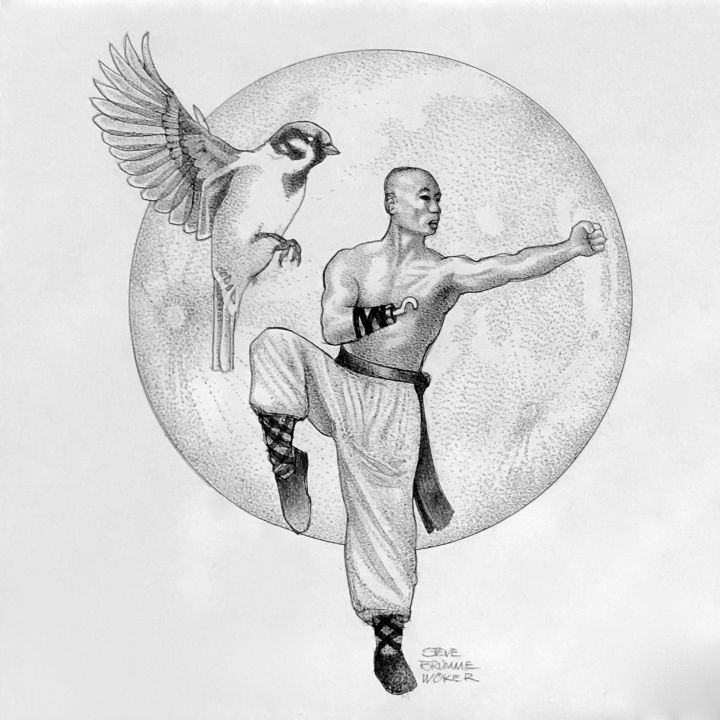 Shaolin Hook Fist Sparrow Moon - Steve Brumme Woker