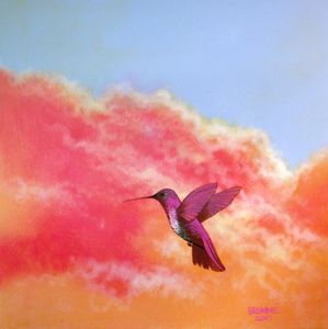 The Lavendar Humming Bird - Steve Brumme Woker