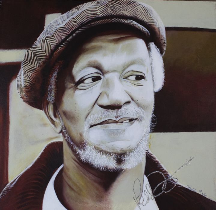 Redd Foxx - Chelle Brantley Art - Paintings & Prints, People & Figures ...