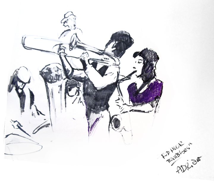 Red Hook Ramblers - theadriano - Drawings & Illustration, Entertainment ...
