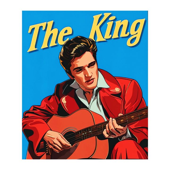 The King Elvis Presley - Davian art - Drawings & Illustration