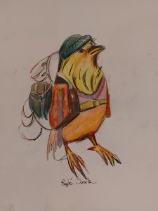 Yellow canary bird s - Daniela - Paintings & Prints, Animals