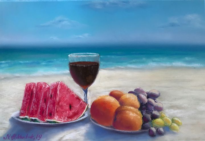 Breakfast on the beach - Nataly Mikhailiuk