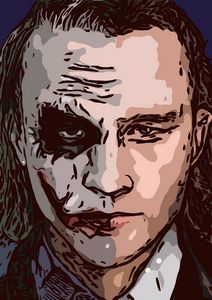 Heath ledger / Joker Illustration