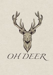 Oh deer artwork