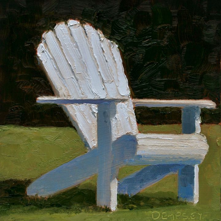 Adirondack Chair Tom Dempsey Paintings Prints Still Life