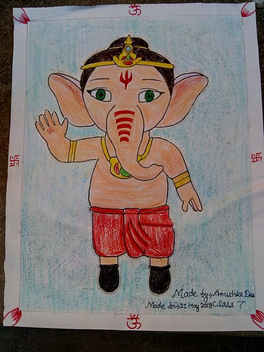 Ganesh ji🙏🏼❤️ watercolour drawing | Watercolor drawing, Drawings, Art  drawings-saigonsouth.com.vn