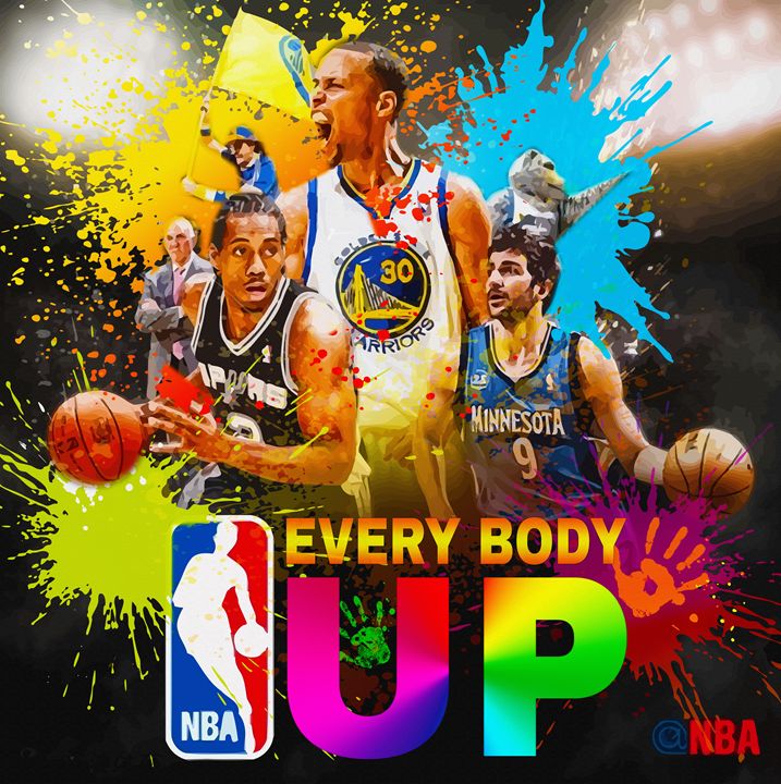 NBA Season Poster Design 5 - DonDigitalStudio - Digital Art