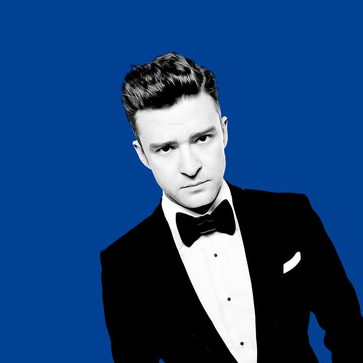 Justin Timberlake - Celebrity - Oil Paint Art