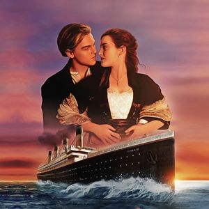 Titanic - Oil Paint Art