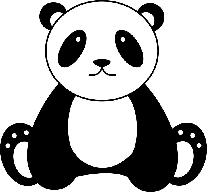 Cute Panda - Clyde C