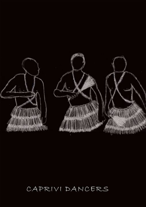 Caprivi dancers - Namibian Nomad - Drawings & Illustration, Ethnic ...