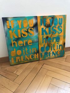 If you kiss here do it in french