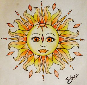 Celestial (Colored) - Shea's Artwork