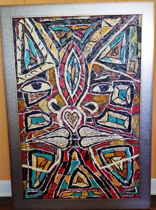 Facing the Brother - Art by L.Mason - Paintings & Prints, Ethnic ...