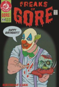 Freaks Of Gore 23 Birthday Cake