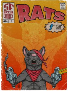 Rats 1st Issue of fiction comics