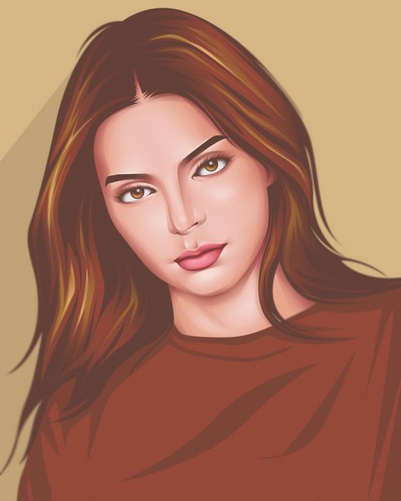 Kendall - Kendall Jenner - ART Porn - Digital Art & AI, People & Figures, Celebrity,  Actresses - ArtPal