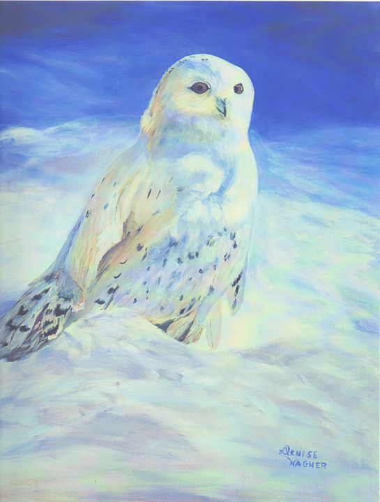 Snowy Owl - Denise's Fine Art