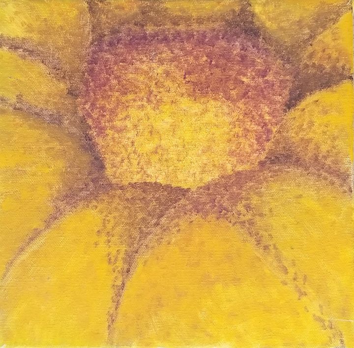 Sunflower Upclose - laurenadilayart