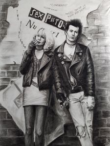 Sex Pistols Painting