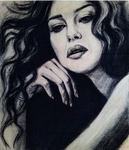 Portrait of Monica Bellucci
