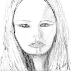 Angel Eyes - White Phoenix Drawings - Drawings & Illustration, People &  Figures, Portraits, Female - ArtPal
