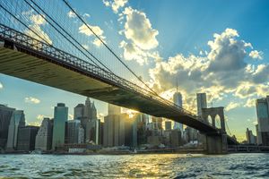 Brooklyn Bridge at Sunset