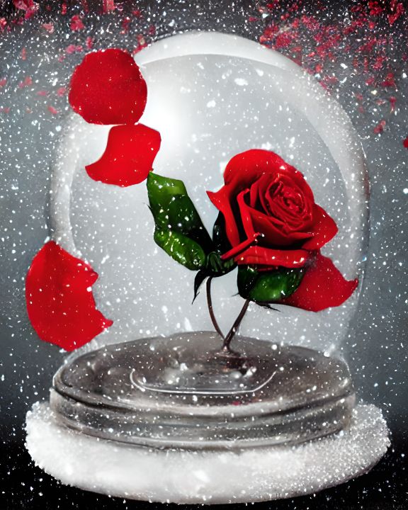 Snow Globe Holiday Art Kit - Artsy Rose Academy