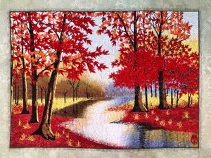 Autumn Lake - Ouyang Painting
