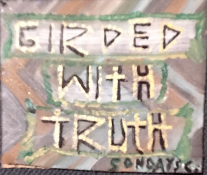 Girded With Truth - Sondayscoo - Paintings & Prints, Religion ...