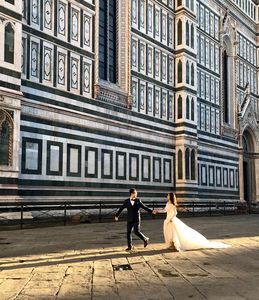 Bride and Groom in Florence