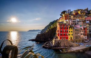 Sunset in Riomaggiore