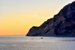 Sunset in Monterosso al Mare