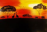 An African theme Painting
