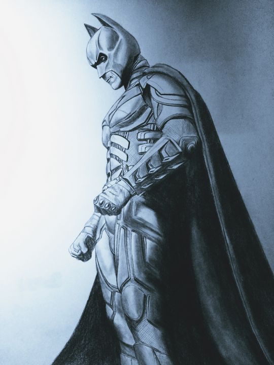 Batman (The Dark Knight) - Pencilman - Drawings & Illustration,  Entertainment, Movies, Action & Adventure - ArtPal