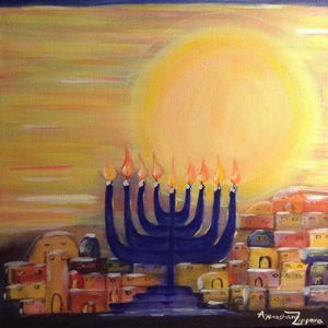 Chanukah is bright! - Anne N. Tissera
