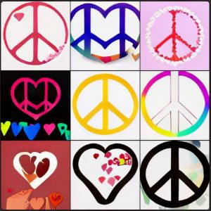 PEACE LOVE AND UNDERSTANDING