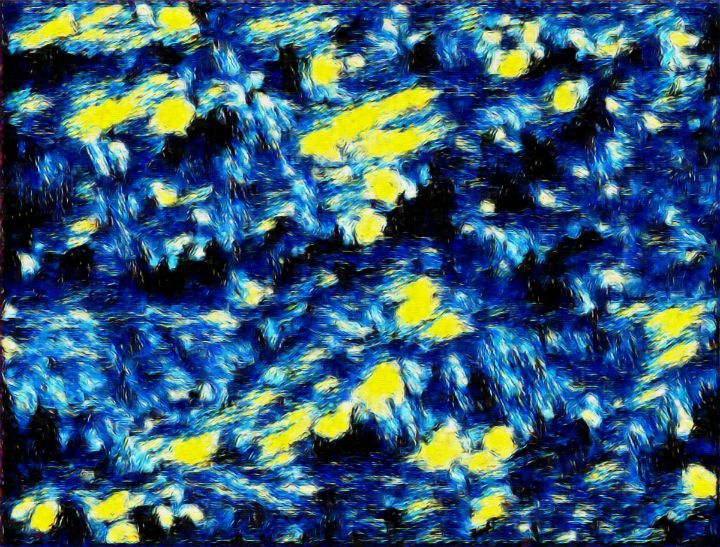 Abstract "Mad Max" on a Starry Night - Gallery 18