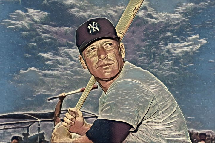 Mickey Mantle in Yankee Stadium Art Print by Retro Images Archive - Fine  Art America