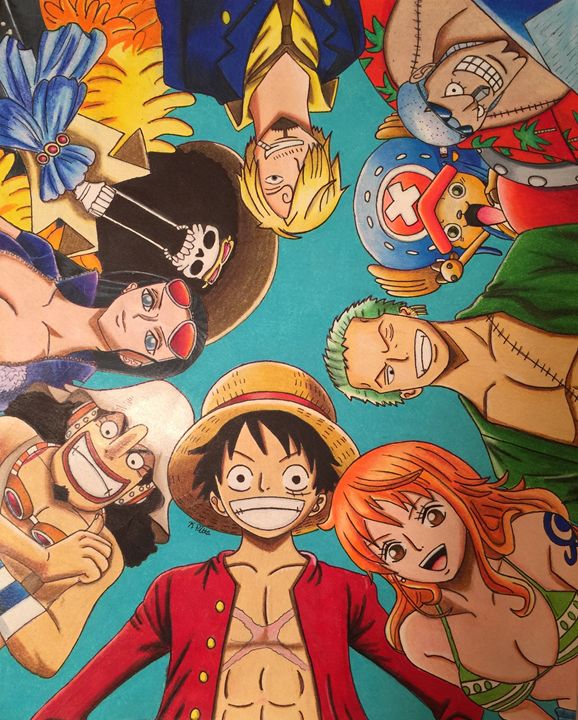 Anime One Piece drawing - Kay Pitts