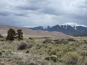 Storm in Great Sand Dunes NP