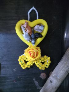 Yellow cats - Cal's Creative Crafts