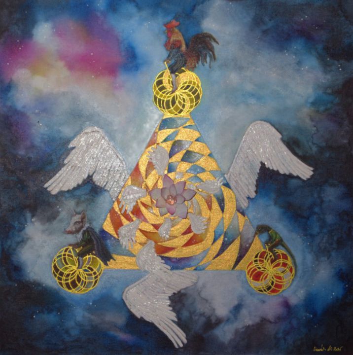 Breakthrough 2 – The Inner Path - Marianna Venczak - Paintings & Prints ...