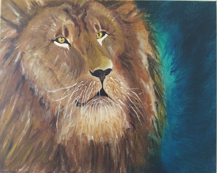 Lion by Fouha - Farah's Art
