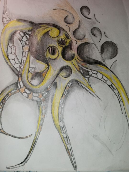Octopus Pussy A K Drawings And Illustration Entertainment Other