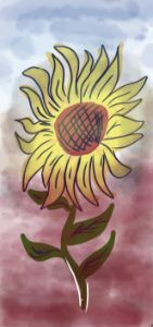 Lone Sunflower